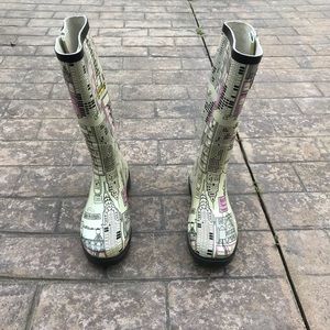 Nature Breeze NYC Rain boots Size 8